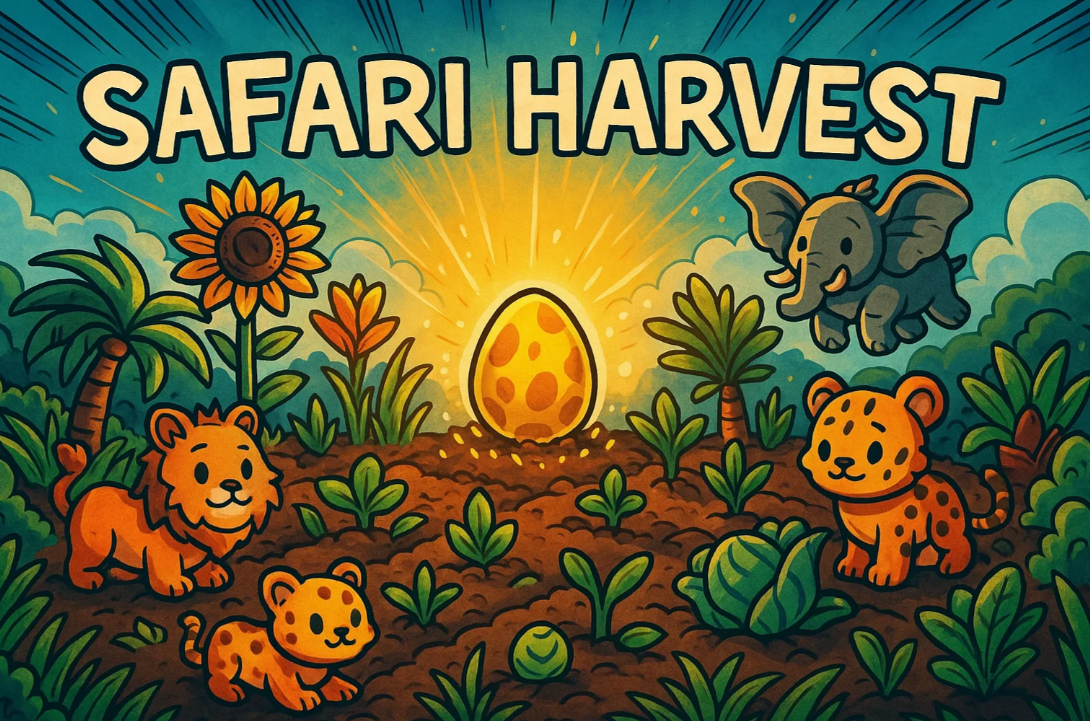 Grow a Garden：Safari Harvest Event