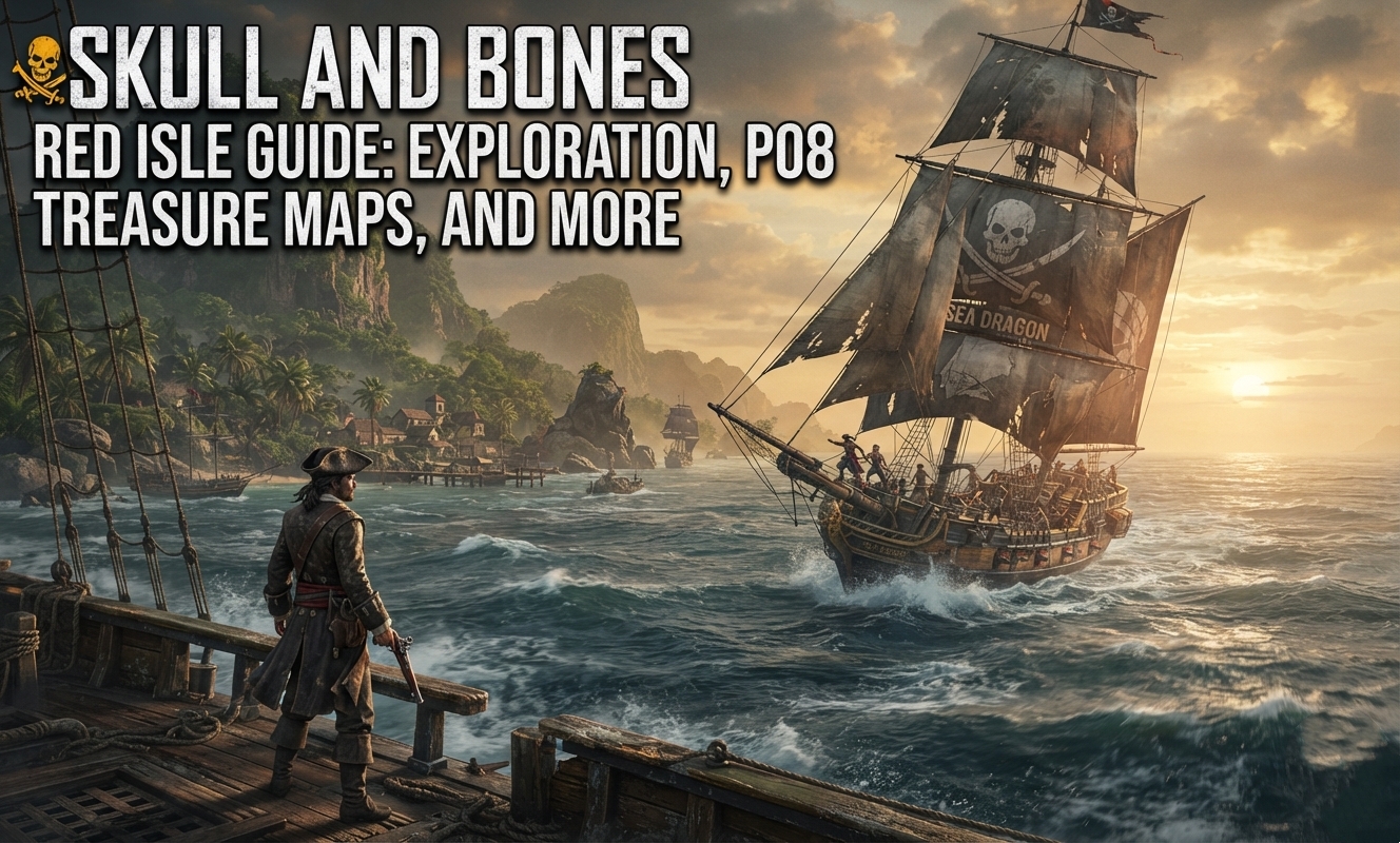 Skull and Bones Red Isle Guide: Exploration, Po8 Farming, Treasure Maps, and More